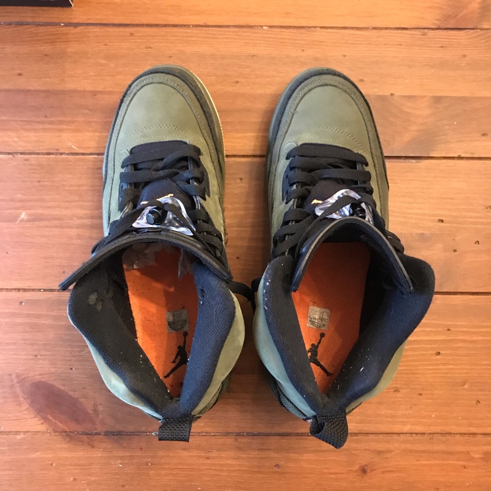 Jordan Spizike Olive Green - Picture 6 of 9